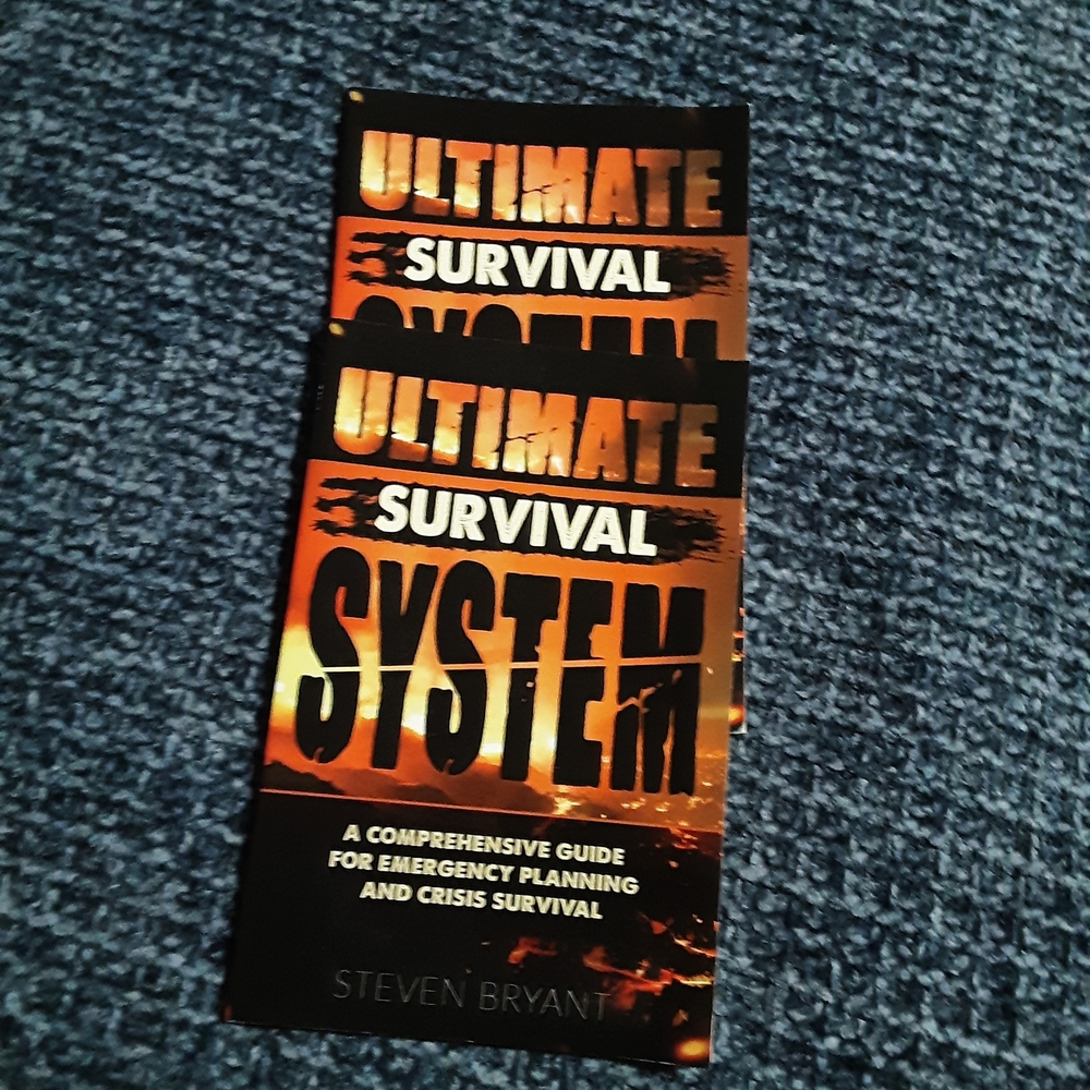 Crisis Survival Guide in Bold Orange and Black